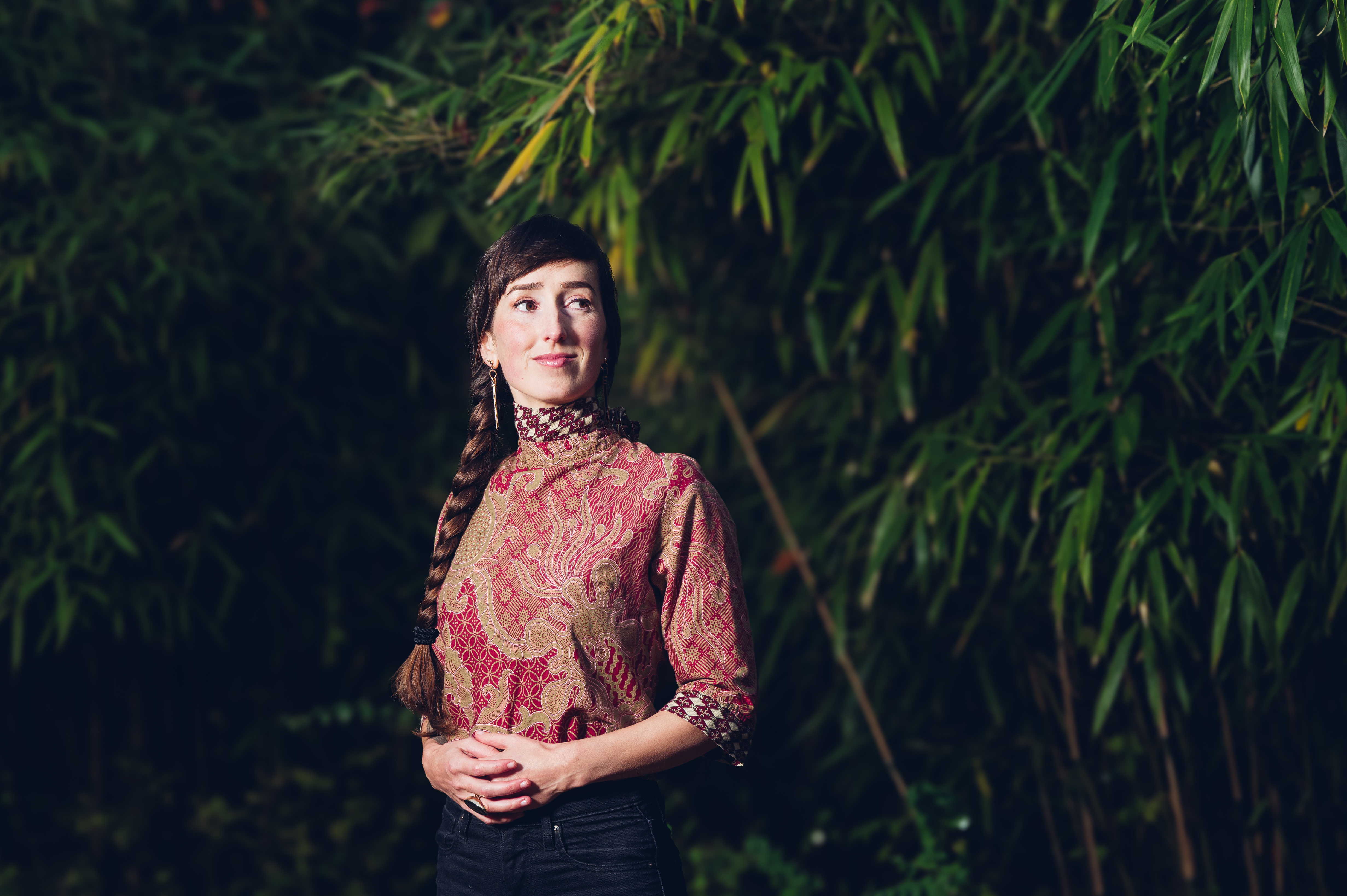 Foto Myrthe Van De Weetering, Zang, Viool, Contrabas