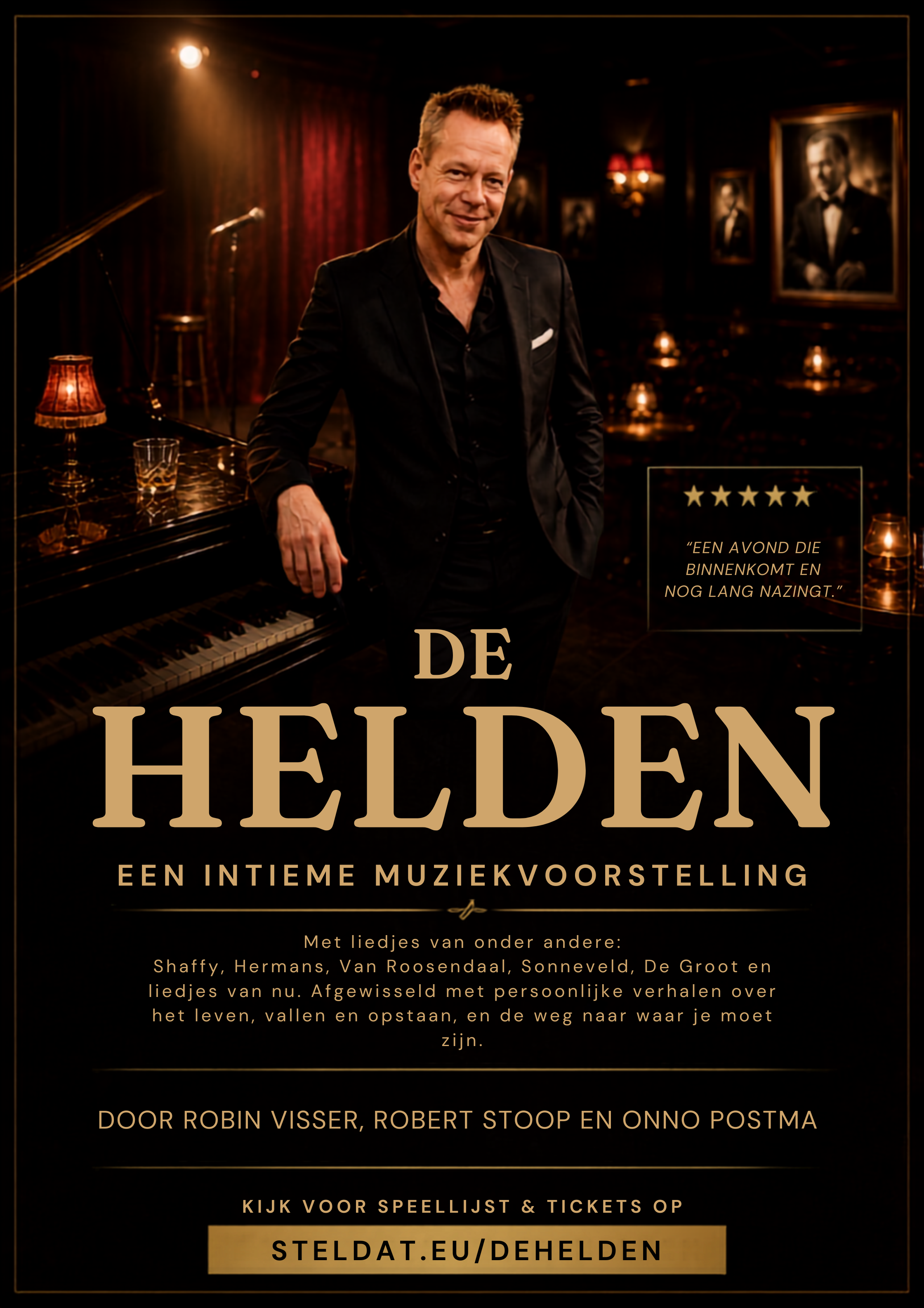 De Helden Flyer En Poster