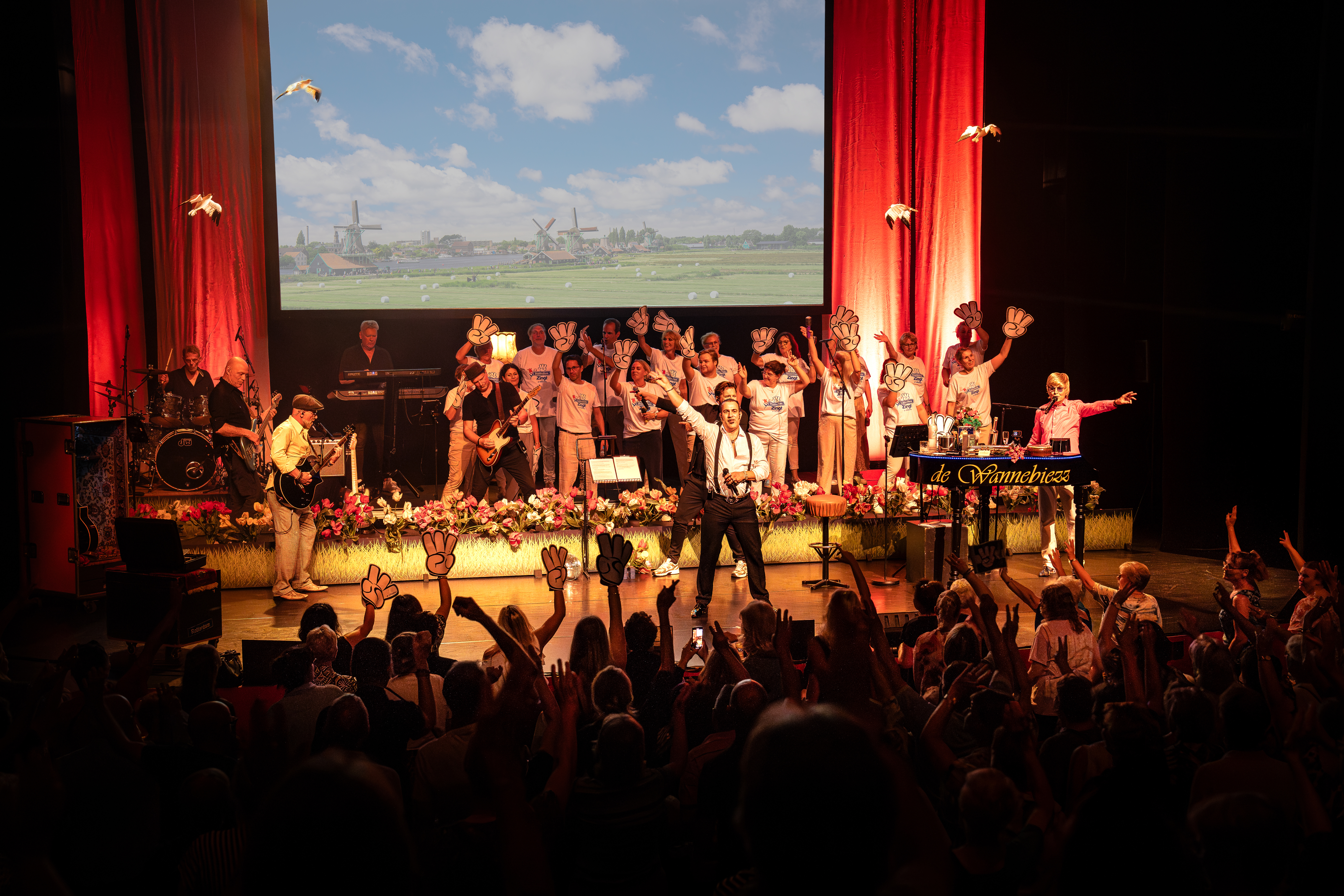 Meezingfeest STAD Zingt Scènefoto 2 Tanja Otten