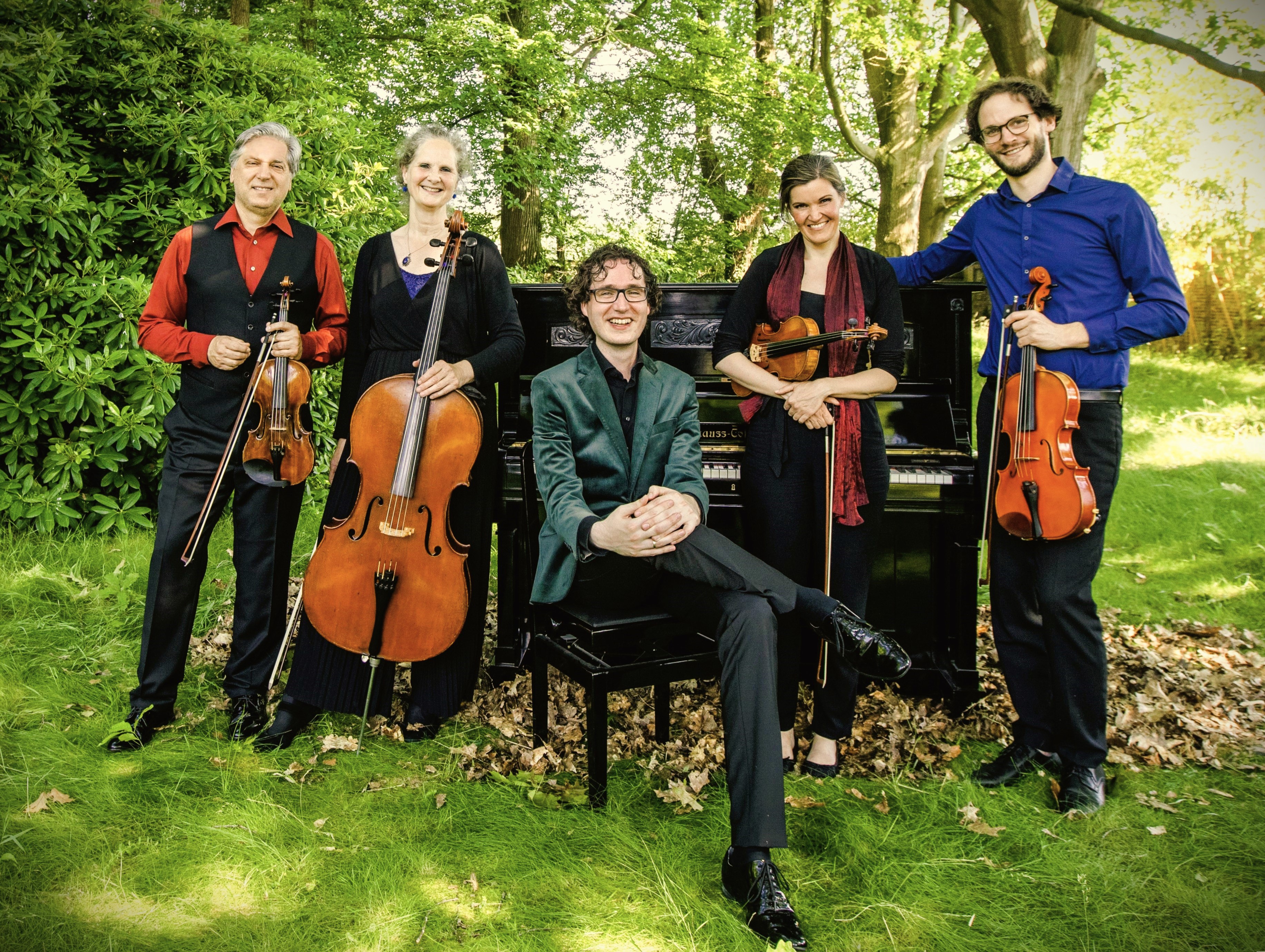 1B. Strijkkwartet Romance En Pianist Wouter Harbers (Fotografie Fred Manschot)