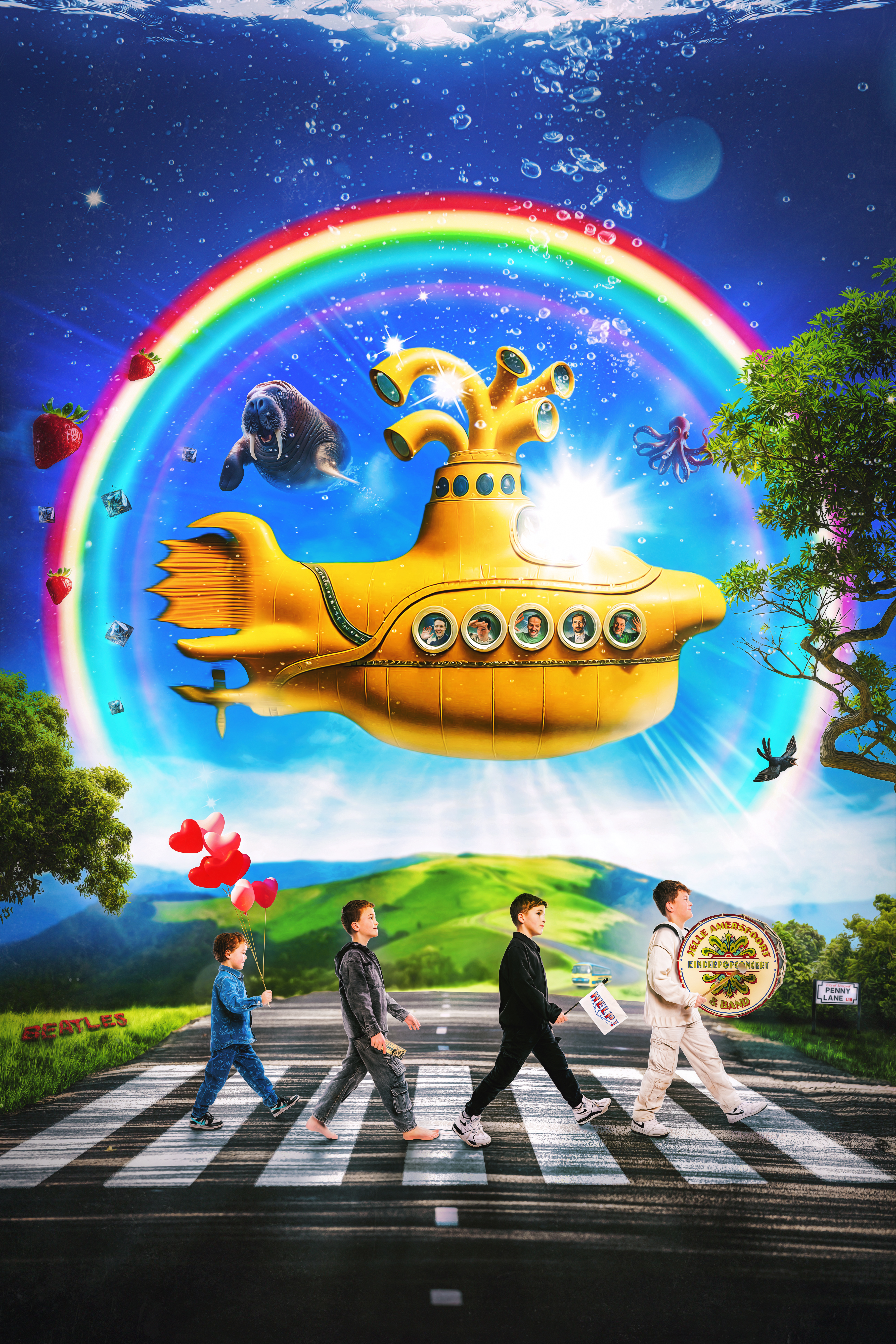 De Gele Duikmachine Setvexy HR