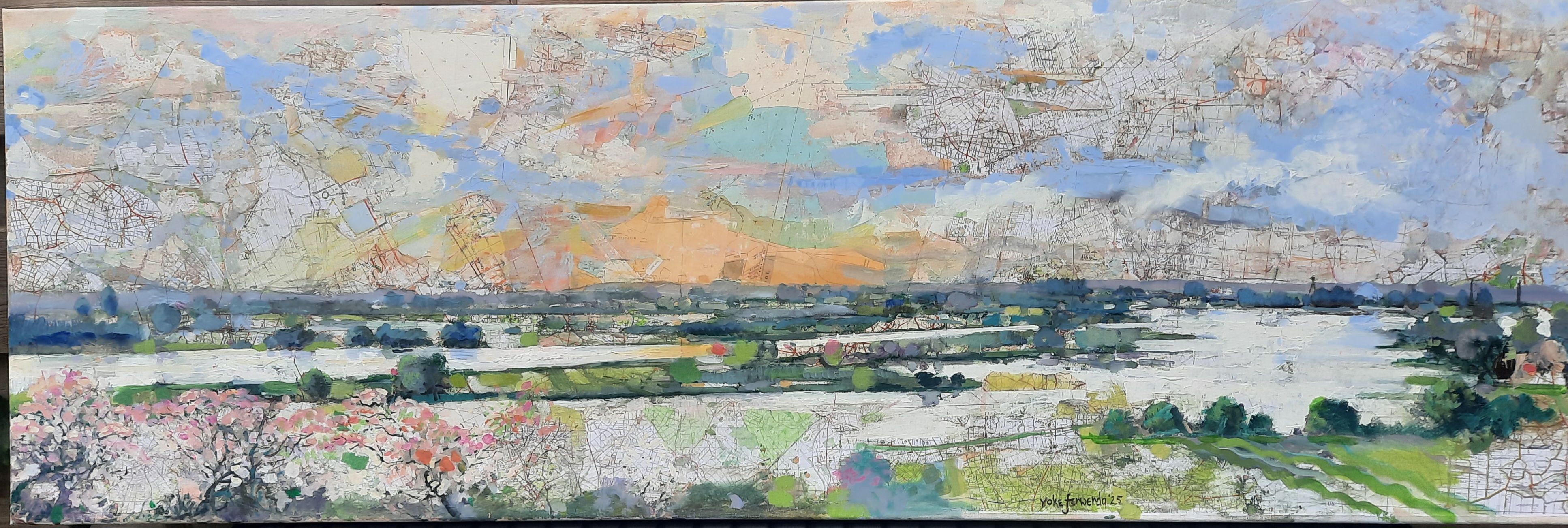 Zomerbloesem Bij De Rijn