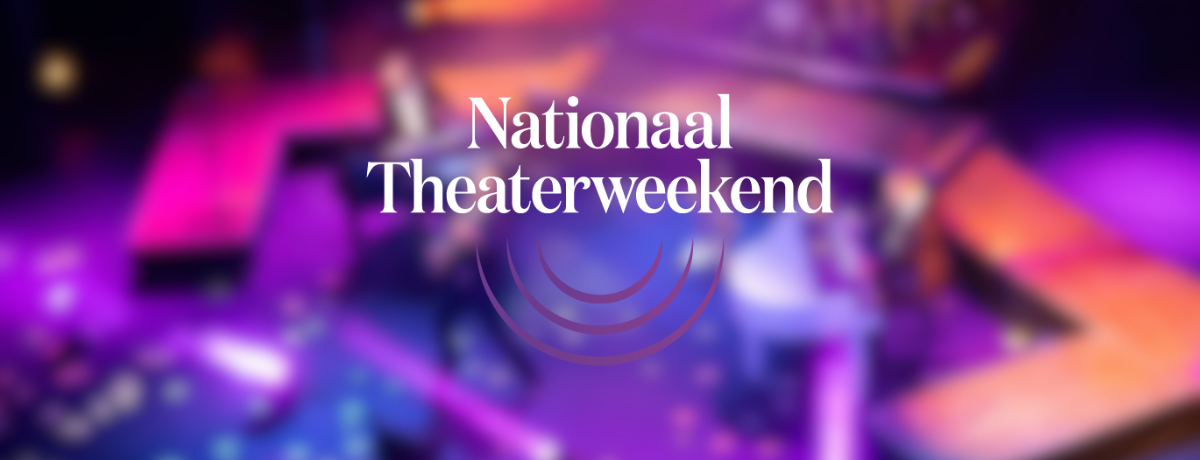 Nationaal Theaterweekend Energiek & Interactief Website Banner