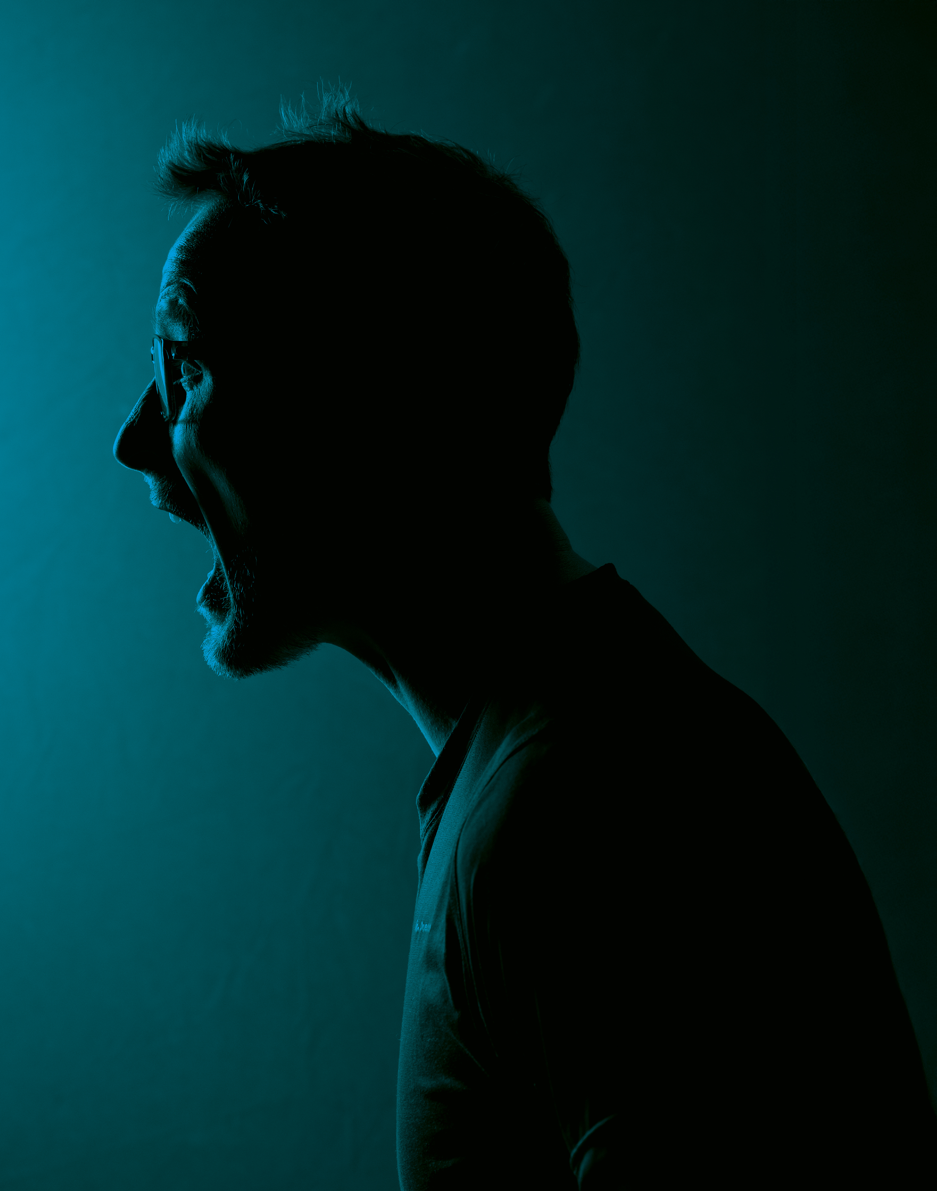 PJ Uit Stilstand Foto Cyaan