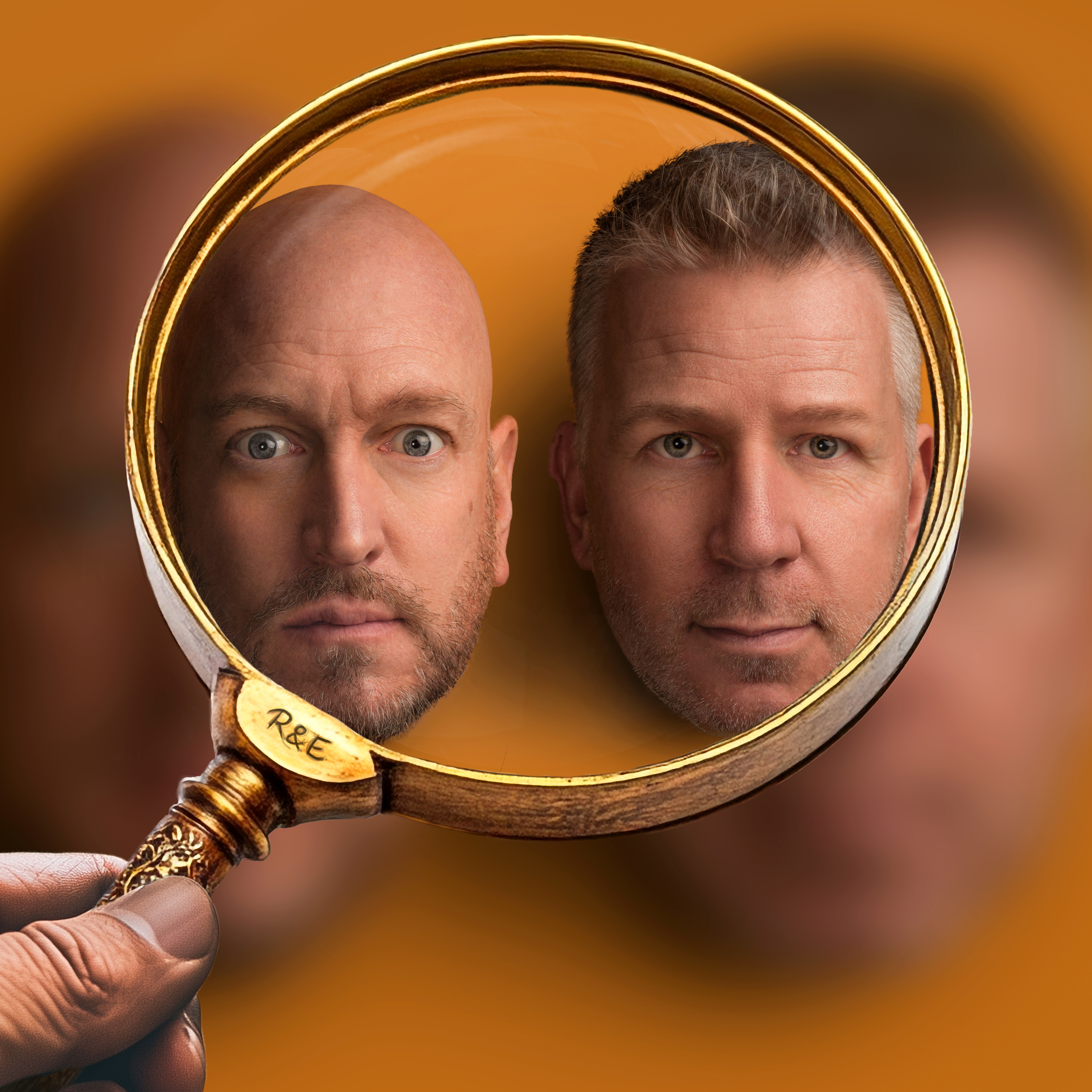 Rob En Emiel Thinking Like Sherlock Vierkant Copyright Laura Marijn